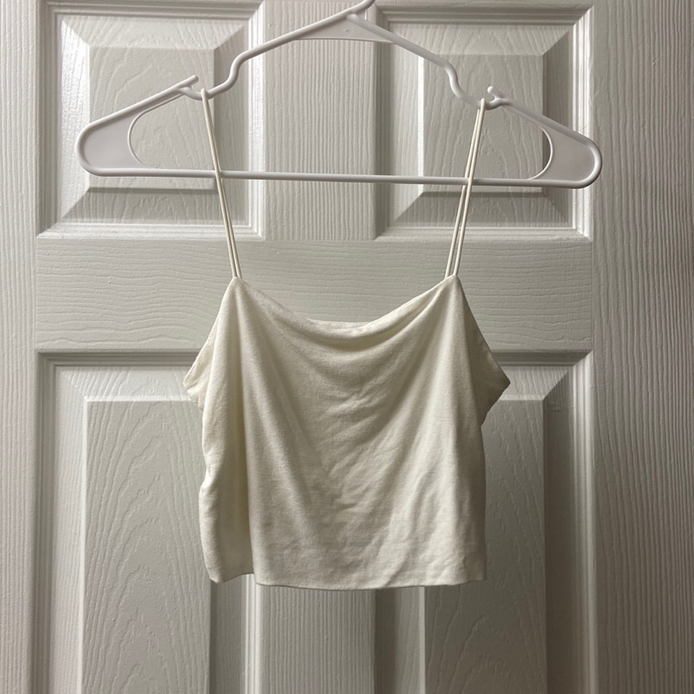 White tank top